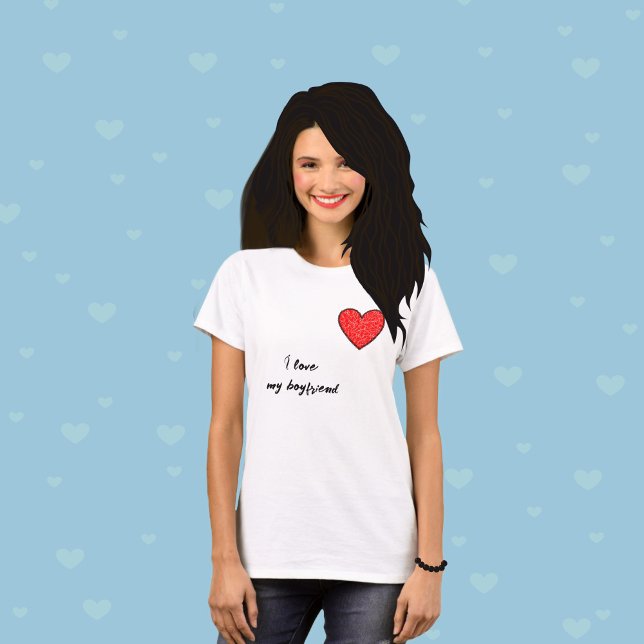 Rött hjärta t shirt (Skapare uppladdad)
