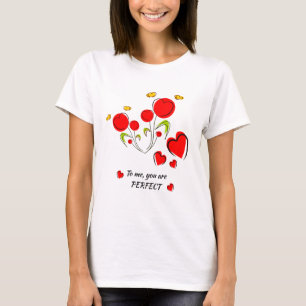 Rött hjärta Valentine T Shirt
