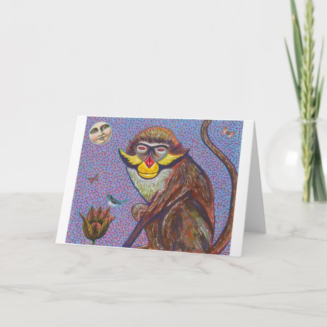 Rött intjänat kort för nyckelhälsning (Framsida)