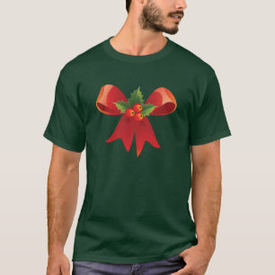 Rött julband och Mistletoe T Shirt