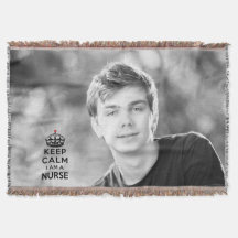 rött kors krona Keep Calm jag är en sjuksköterska