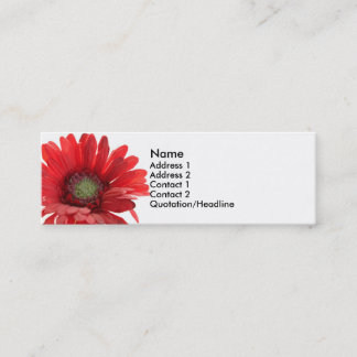 Rött kort för Gerber daisykontakt