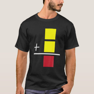 Rött kort för Gult på fotbollsspelare Referera T Shirt