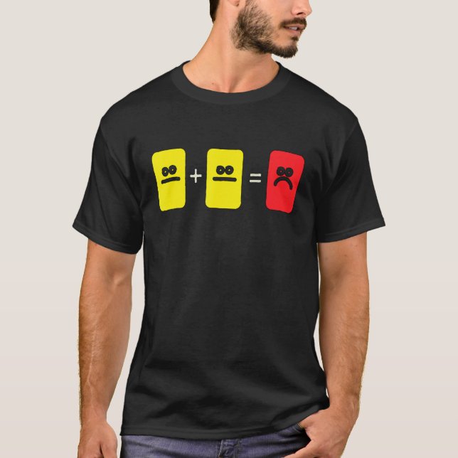 Rött kort för Gult - referens för praktiska sport T Shirt (Framsida)