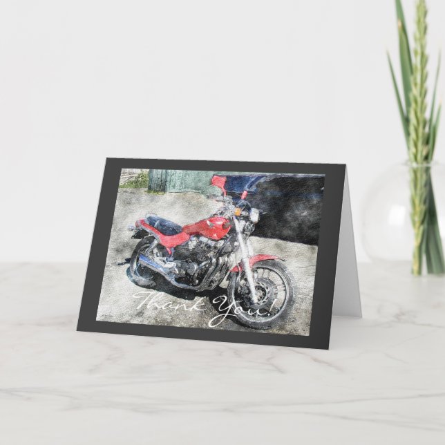 Rött kort för Motorbikebikertack (Framsida)