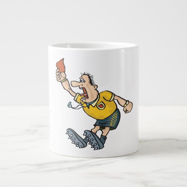 Rött kort jumbo mugg (Framsidan)