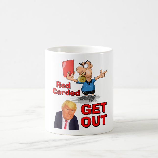Rött kort kaffemug kaffemugg (Center)