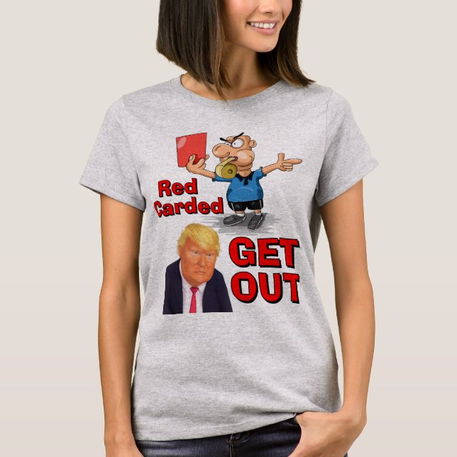 Rött kort T-Shirt (Framsida)