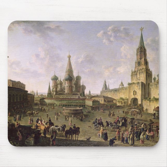 Rött kvadrera, Moscow, 1801 Musmatta (Framsidan)