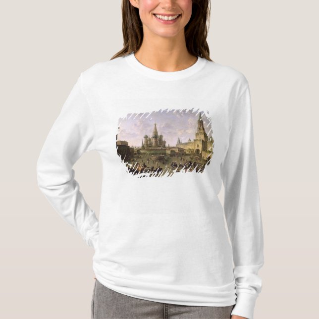 Rött kvadrera, Moscow, 1801 T-shirt (Framsida)
