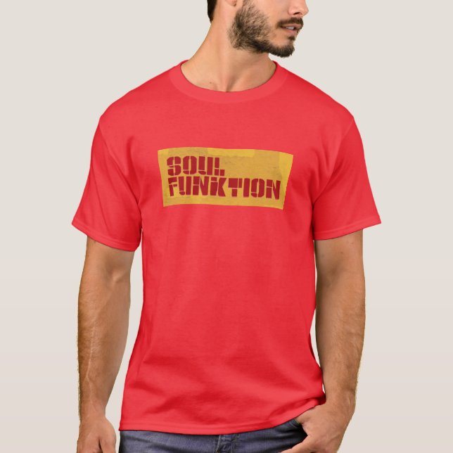 Rött kvarter för SOUL FUNKTION Tee (Framsida)
