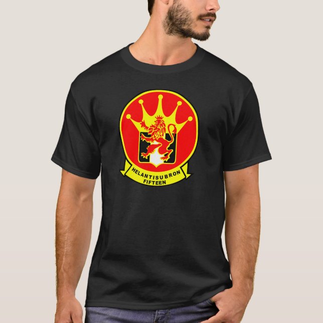 Rött lejon HS-15 T Shirt (Framsida)