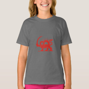 Rött lejont med solen, Iran T-shirt