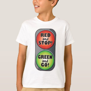 Rött ljus - klartecken t shirt