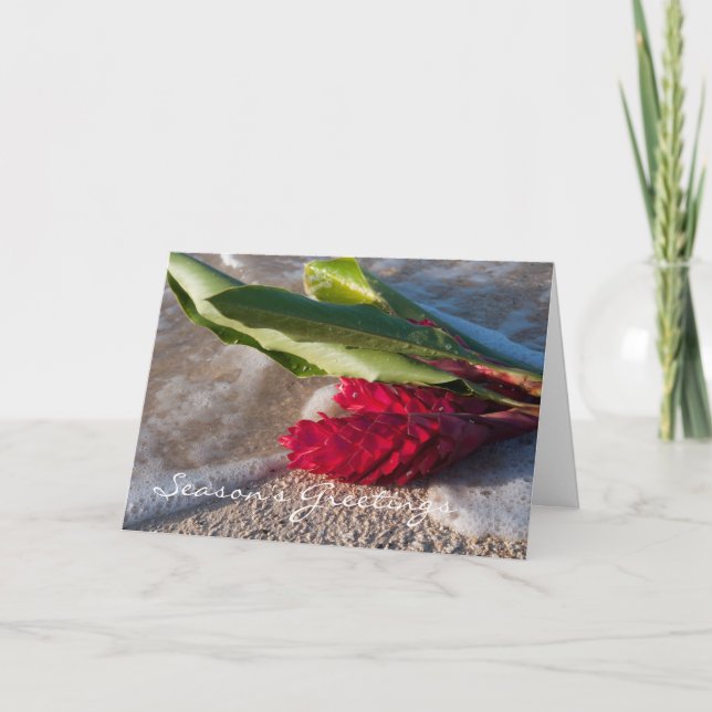 Rött ljust rödbrun kort (Framsida)