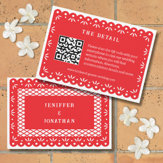 RÖTT MEXIKPAPPELPICADO ENCLOUSURE CARD