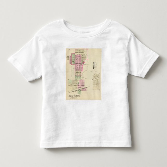 Rött moln, Nebraska Tee (Framsida)