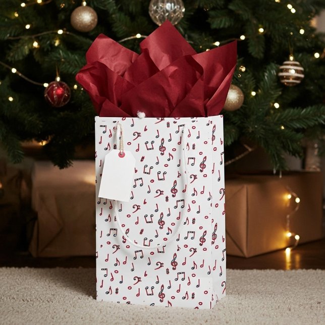 Rött musikaliskt tema (Skapare uppladdad)