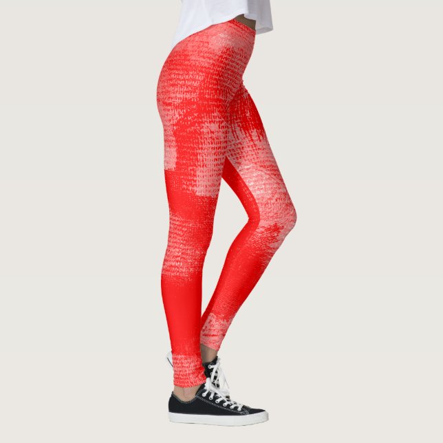 Rött Nr. 2 Leggings (Höger)