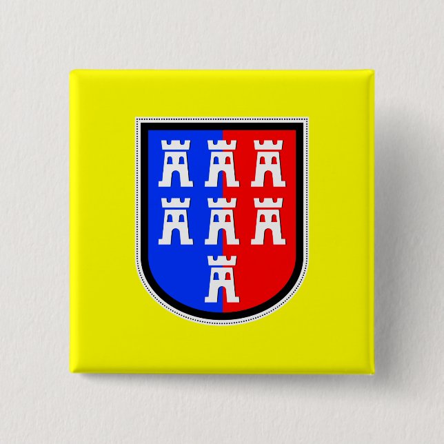 Rött och Blått, det måste det vara Knapp (Framsida)