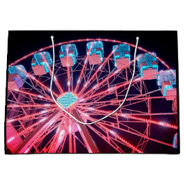 Rött och blått Ferris-hjul