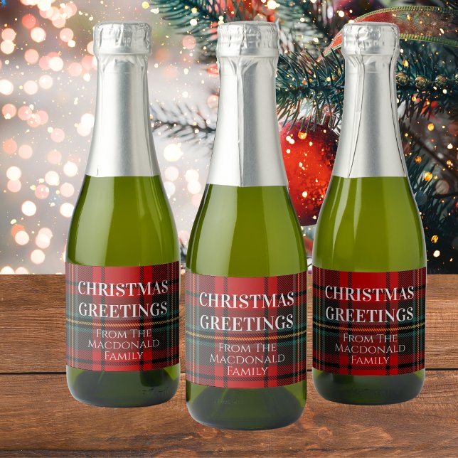 Rött och grönt julplaid  (Skapare uppladdad)