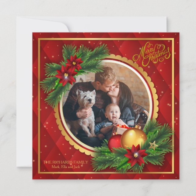 Rött- och Guld-argylefoto (Framsida)