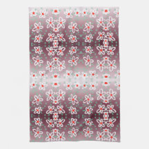 Rött och plommonflött torn