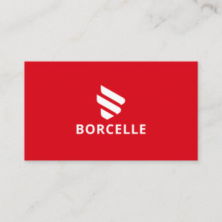 Rött och svart affärskort visitkort