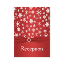 Rött och vitt Snöflingor-skåp