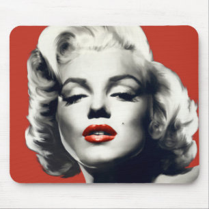 Rött på röd läppar Marilyn Musmatta