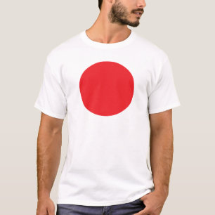Rött pricka t shirt