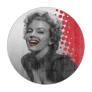 Rött pricker Marilyn