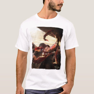 Rött Scorpiongift Tee Shirt