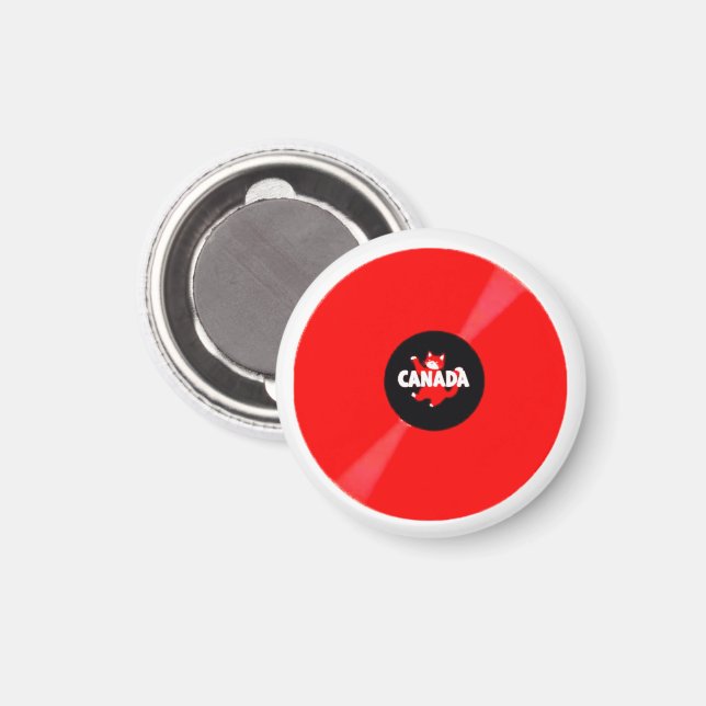 RÖTT SKIVALBUM MAGNET (Front/Back)