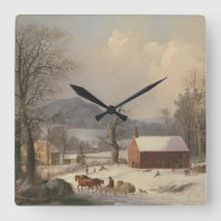 Rött skola huset (landplatsen) 1858