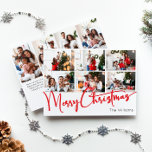 Rött skript God jul år i bild 10-foto Julkort<br><div class="desc">Fira årstiden med det här röda skriptet God jul i recensionen 10-fotokort med helgdag av elegant. Chicens utformning visar en enkel röd-vit palett färg, som frammanar vinterns mysiga anda. Dess moderna och unika dragningskraft och dess gedigna formulering skapar en balans mellan perfekt och säsong. I en avslappnad och ett minimalistiskt...</div>