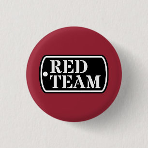 Rött team-knapp knapp