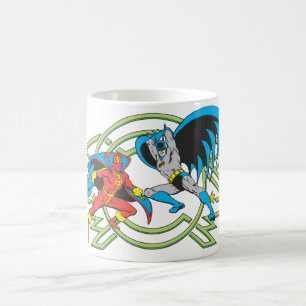 Rött Tornado + Batman Kaffemugg