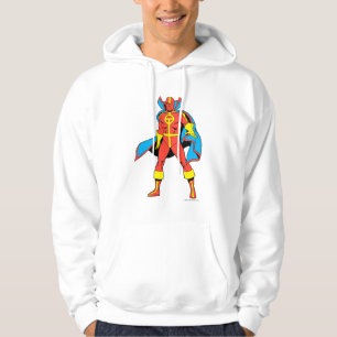Rött Tornado Hoodie