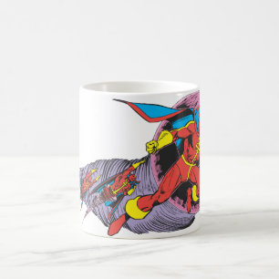 Rött Tornado i Vind Rörelse Kaffemugg