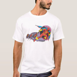 Rött Tornado i Vind Rörelse T Shirt