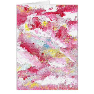 Rött turbulenskort E8 Hälsningskort