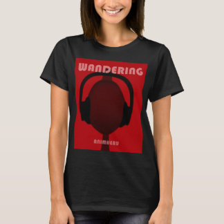 Rött Vandrande Album Omslag T Shirt