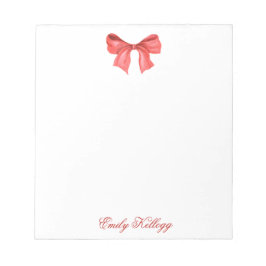 Rött vattenfärgsfack anteckningsblock