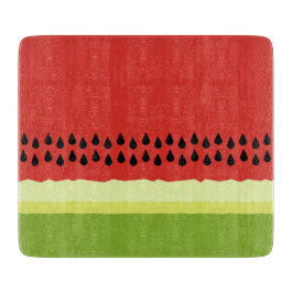 Rött vattenmelon Segmentglas