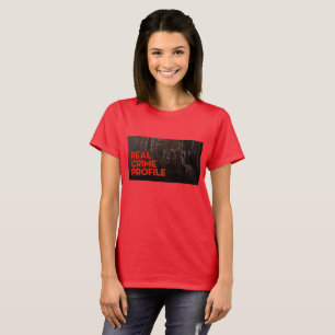 RÖTT VERKLIGT BROTT T för KVINNOR T-shirt