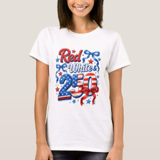 Rött Vin 250 År av USA:s Patriotiska Frihet T Shirt