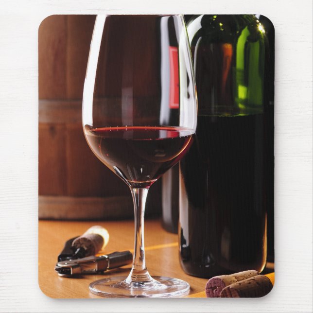 Rött vin musmatta (Framsidan)