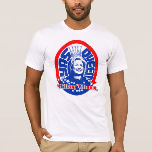 Rött, vit och Yass drottning Hillary! T Shirt
